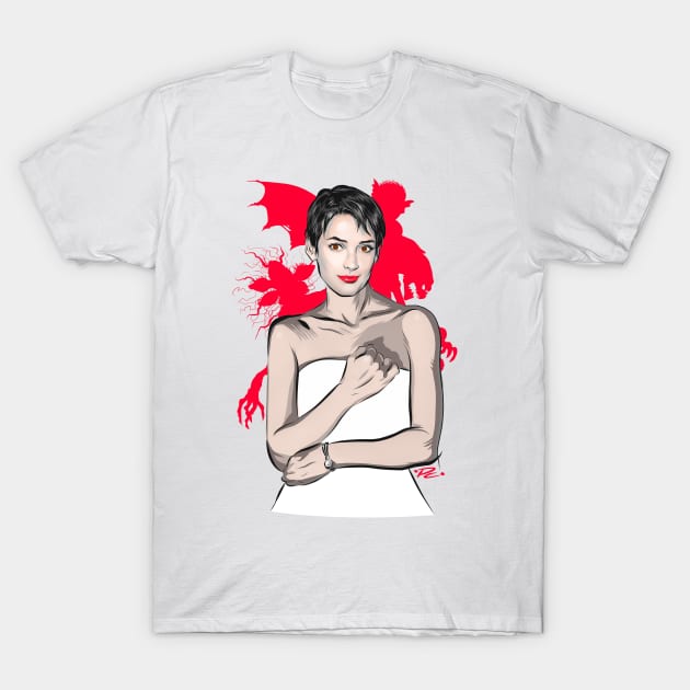 Winona Ryder - An illustration by Paul Cemmick T-Shirt by PLAYDIGITAL2020